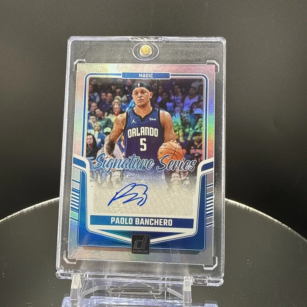 2024-25 Panini Donruss Signature Series Paolo Banchero Auto #SS-26 Magic